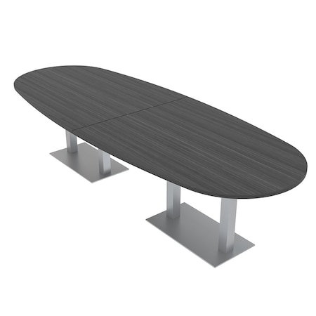 Skutchi Designs 45 in W, 120 in L, 29 in H, Engineered Wood Top, Grey HAR-BOVL-46X119-DOU-ASIANNIGHT